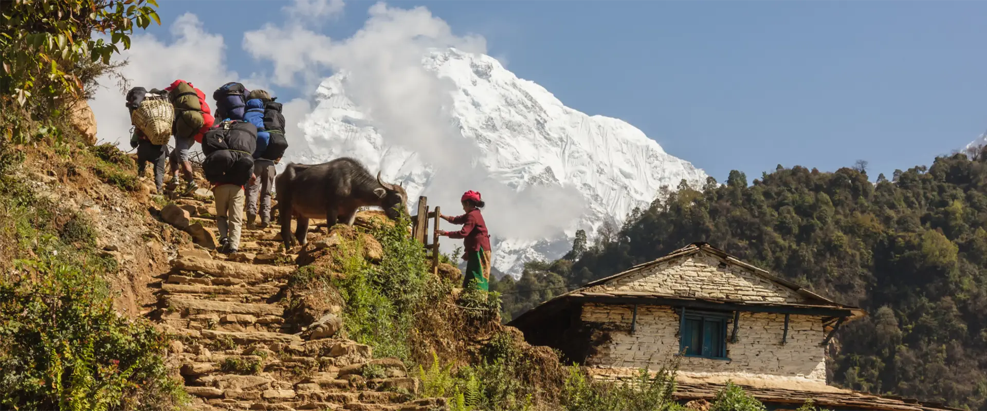 trekking in Nepal